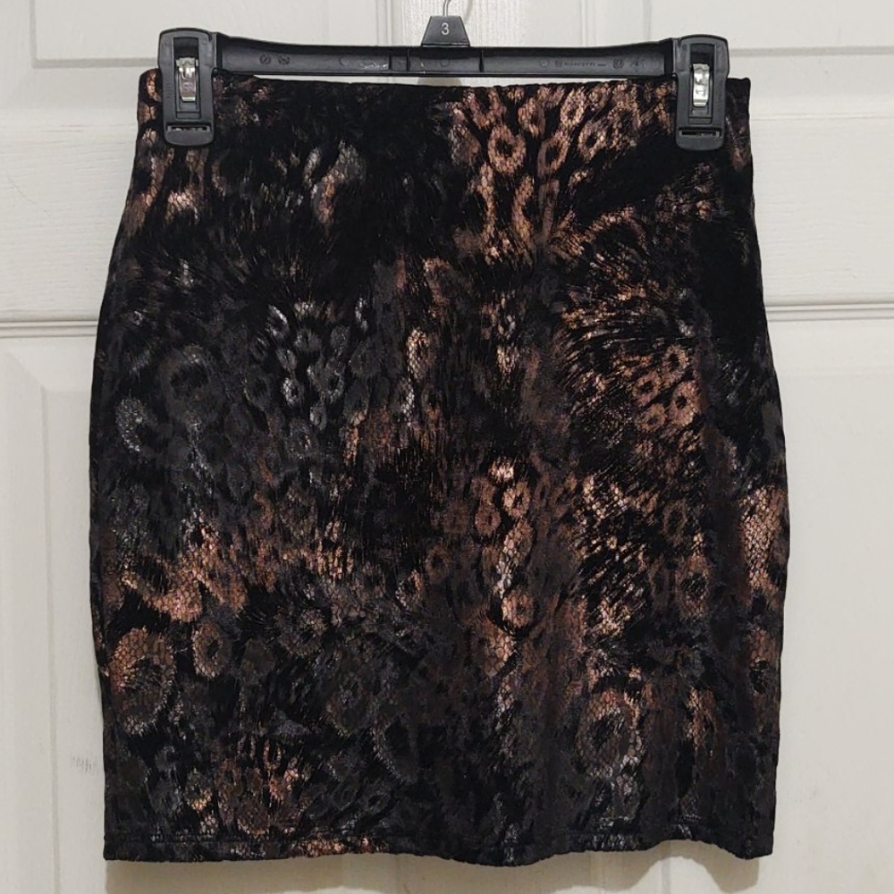 Animal Print Mini Skirt by Jade.  NWT
